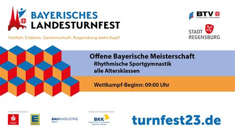 Turnfest Bayerische Meisterschaft Rhythmische Sportgymnastik