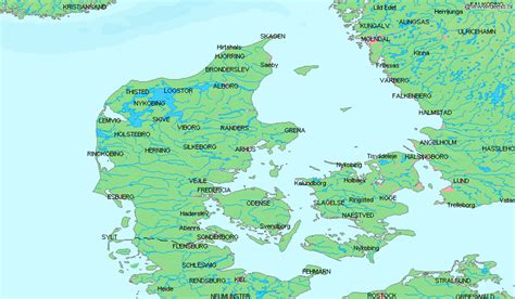 Alle karten und fotos sind urheberrechtlich geschützt und dürfen nur mit schriftlicher genehmigung kopiert werden. Landkarte Dänemark - Landkarten download -> Dänemarkkarte / Dänemark Landkarte
