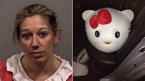 Mugshot Woman Pulled Over While Wearing Hello Kitty Costume Police
