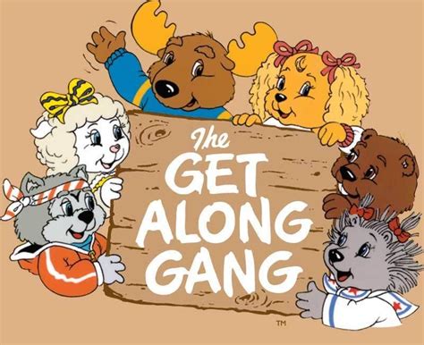 1980s Vintage The Get Along Gang Bootleg Keyring Figure Assorted To
