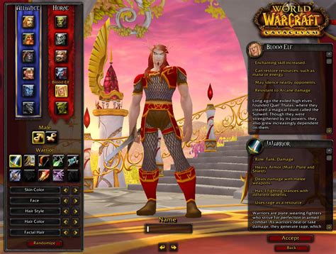 Blood Elf Warrior Wow Screenshot Gamingcfg