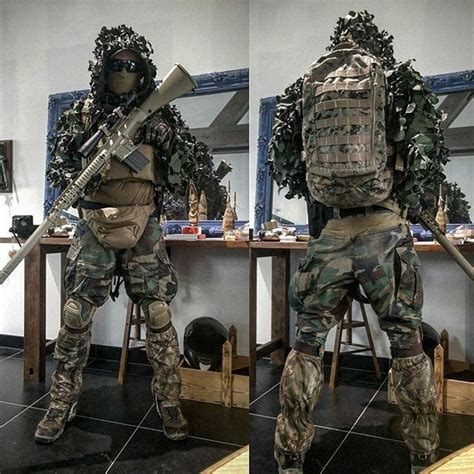 Pin By Ian Soderbom On Survival Airsoft Sniper Tactical Armor Ghillie Suit
