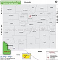 Hidalgo County Map, New Mexico