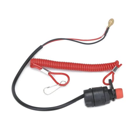 Universal Boat Outboard Engine Motor Kill Urgent Stop Switch With