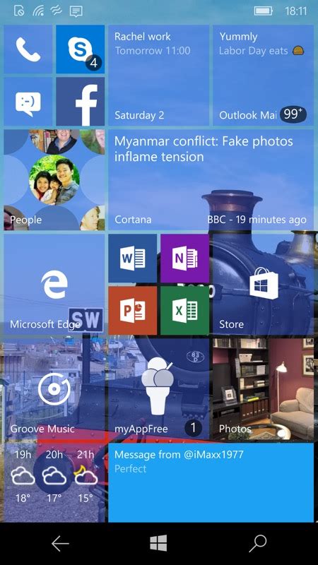 Dynamic Theme Uwp And Bingspotlight On Your Phone