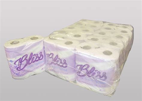 Bliss 3 Ply Double Quilted Toilet Roll 21 Metres Buy Cleaning