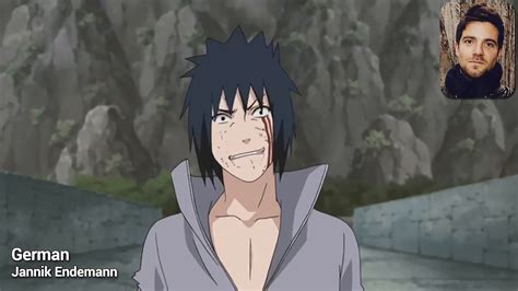 Sasukes Psycho Laugh In 5 Languages