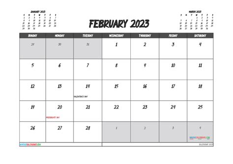 Free 2023 Year Printable Calendar