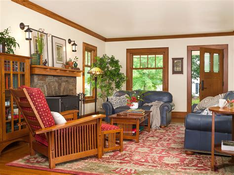 Craftsman Living Room Style Craftsman Living Rooms Craftsman Living