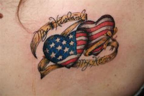 Rebel Flag Heart Tattoos