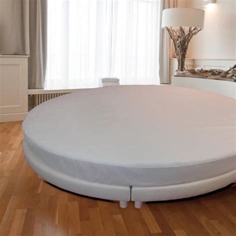Luxurious gel memory foam round bed mattress! Round bed mattress protector - VOSGIA | Decofinder