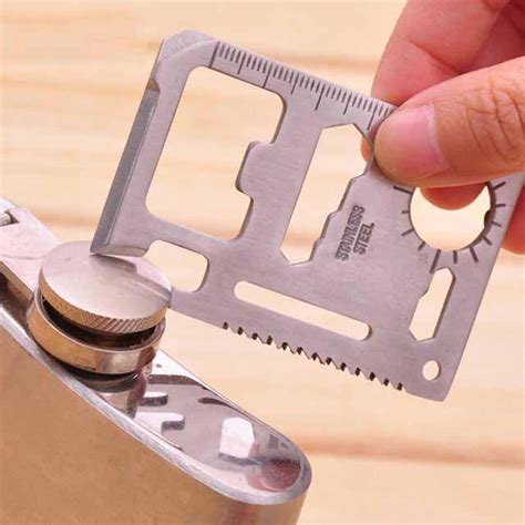Lifesaving Card Saber Cards 11 In 1 Multi Tools Outdoor Hunting