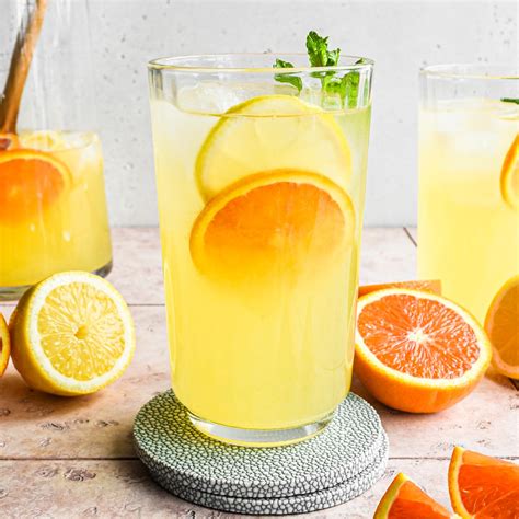 Homemade Orange Lemonade Cozy Cravings