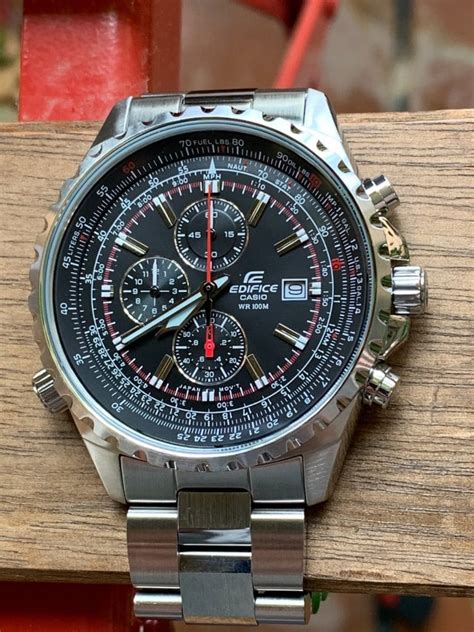 casio edifice ef 527d 1avef opinión reloj para pilotos