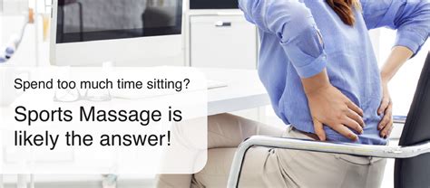 Academy Massage Blog Spend Too Much Time Sitting Sports Massage Is Likely The Answer