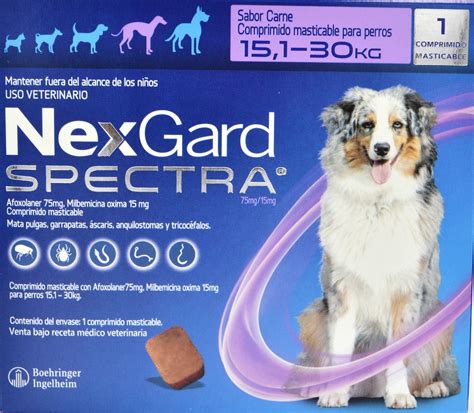 Nexgard Spectra 1 Comprimido 15 A 30 Kg