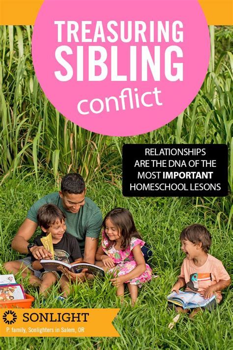 Treasuring Sibling Conflict The Dna Of Vital Homeschool Lessons