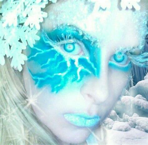 Ice Queen Ice Queen Face And Body Paint Ice Princess