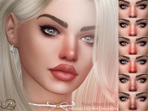 Nose Blush Nb03 The Sims 4 Catalog