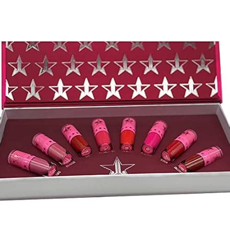 Amazon Jeffree Star Mini Red Pink Velour Liquid Lipstick Bundle