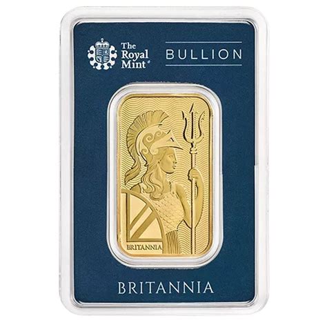 Royal Mint Gold Britannia 1 Oz Bar