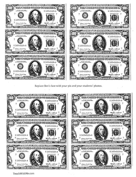 These printable coloring sheets of denominations $1, $2, $5, $10, $20, and $100 are intended for children, parents, and teachers. 100 Dollar Bill Coloring Page
