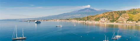 Taormina Visit From Cruise Ship Messina Taormina Shore Tour Go Etna