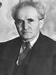 Portrait of David Ben-Gurion, Chairman of the Jewish Agency for ...