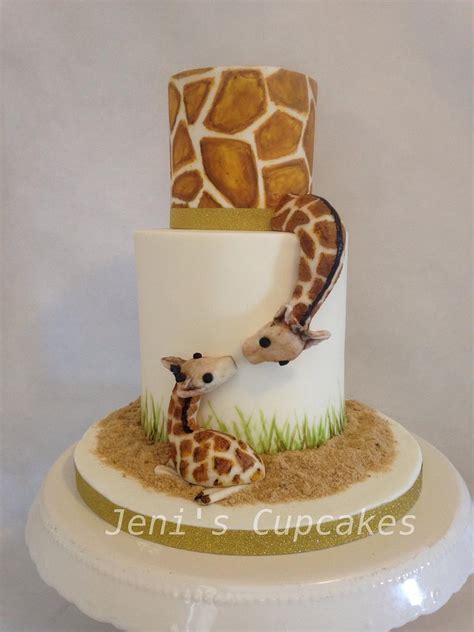 Giraffe Cake Cake By Jeniscupcakes Cakesdecor