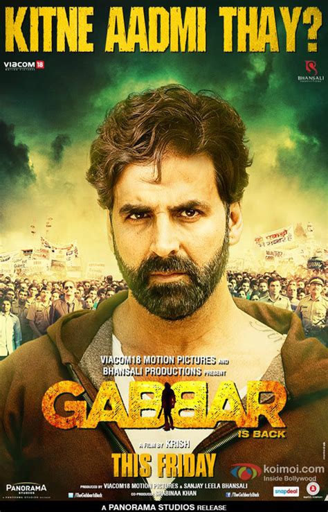Akshay Kumar Asks ‘kitne Aadmi Thay On The Brand New Poster Of Gabbar