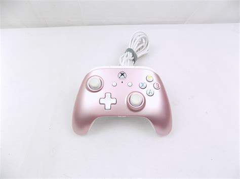 Powera Xbox One Enhanced Wired Controller Rose Gold Starboard Games