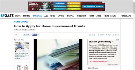 How To Apply For Home Improvement Grants Home Improvement Grants