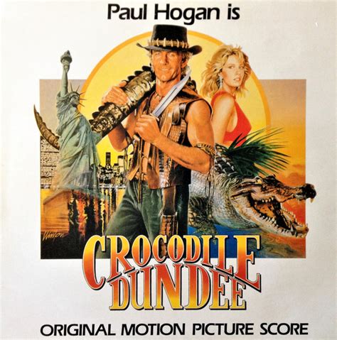 Peter Best Crocodile Dundee Original Motion Picture Score Gatefold