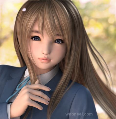 Discover More Than 84 3d Anime Character Latest In Cdgdbentre