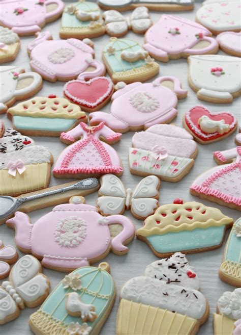 Find over 100+ of the best free cookies images. High Tea Party Decorated Cookies | Sweetopia