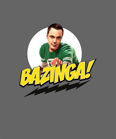 The Big Bang Theory Sheldon Bazinga Digital Art By Phuoc Thinh Pixels