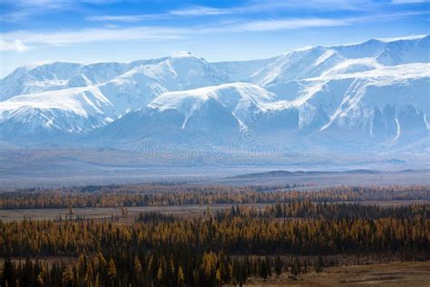 Landscape Of The Altai Mountains Altai Republic Stock Photo Image