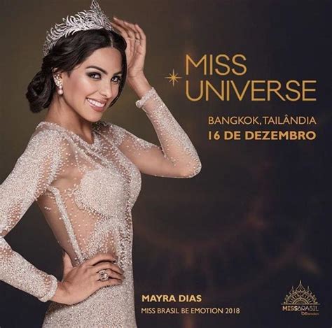 Miss Brasil Mayra Dias Vai Usar Look De R 25 Mil No Miss Universo E Promete Exaltar A Amazônia