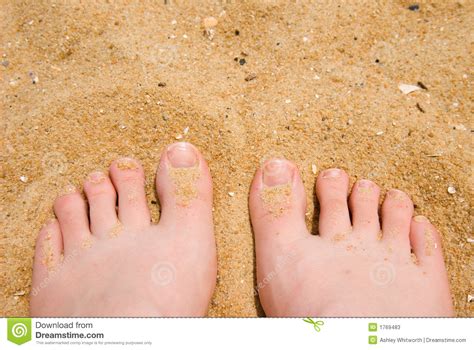 Sand Between My Toes Stock Photos Image