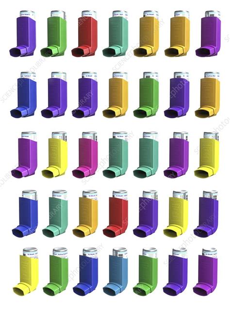 Inhaler Colors Chart Asthma Inhalers Colors Asthma Lu