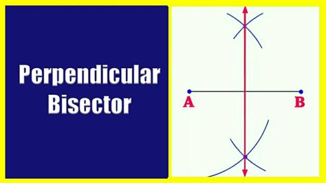 Perpendicular Bisector How To Draw Perpendicular Bisector Of A Line