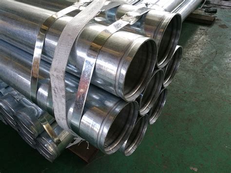 6 Inch 1683 Mm Galvanized Pipe With Rolled Groove End Grooved End