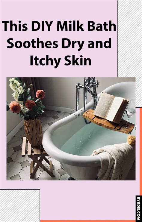 how to try a diy milk bath soak to soothe dry itchy skin skin soothing bath itchy skin milk