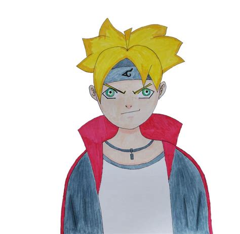 How To Draw Boruto Uzumaki Step By Step