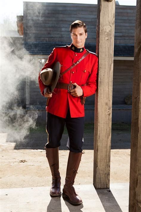 Canadian Mountie Daniel Lissing Jack Thornton Jack And Elizabeth