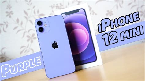 Iphone 12 Mini Purple Unboxing Youtube