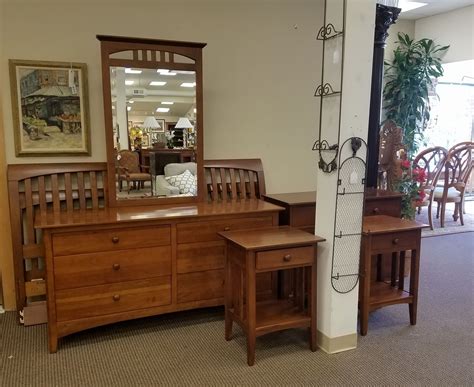 Eastern standard time for assistance. This Ethan Allen "American Impressions" bedroom set is ...