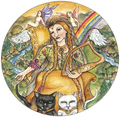 Freya By Sharon Mcleod Goddess Art Art Freya Goddess Erofound