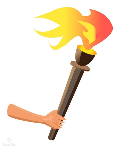 Olympic Torch Clipart At Getdrawings Free Download