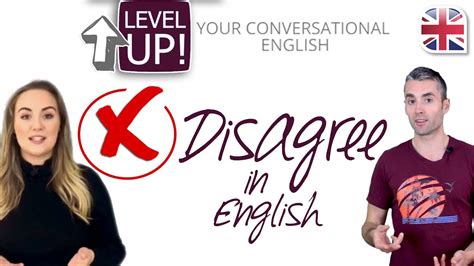 Disagree In English Conversation Level Up Your English Youtube